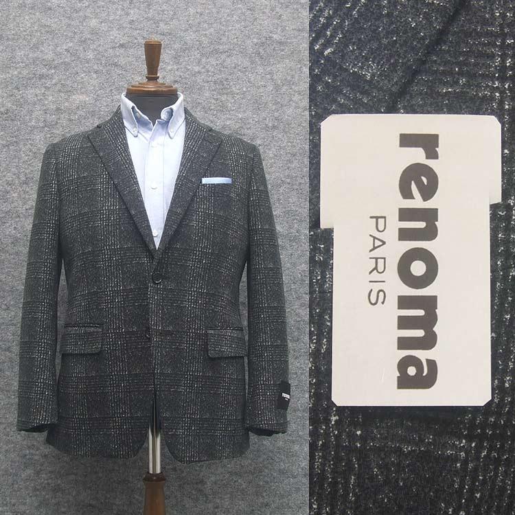 renoma（レノマ） レノマPARIS 秋冬物 ニット素材 ベーシック2釦 