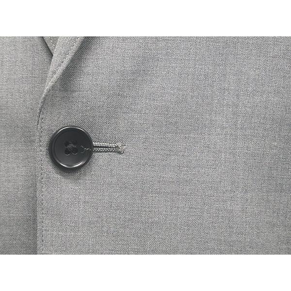 通年物 [MENS BATSU] スタイリッシュ2釦スーツ 薄グレー/無地 [A体