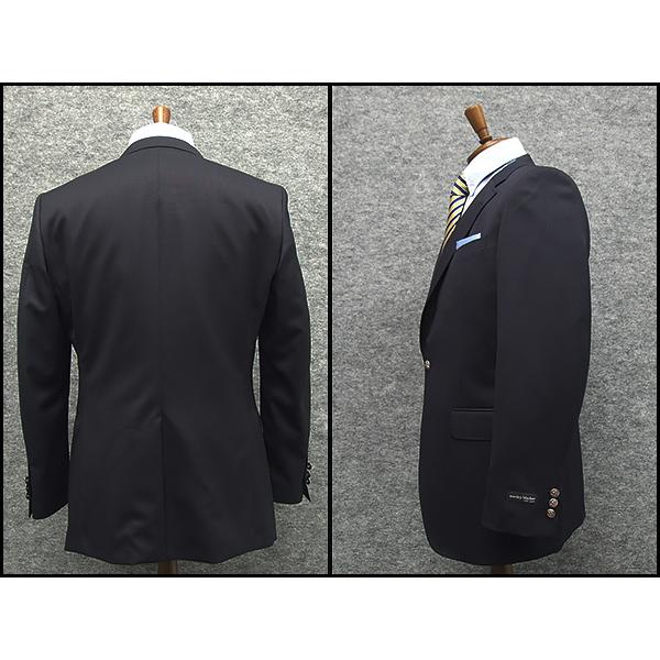 秋冬物 紺ブレ [STANLEY BLACKER]スタンリーブラッカー Super100s WOOL