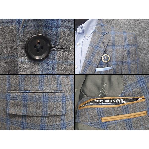 ZEGNA（ゼニア） 秋冬物ジャケット [SCABAL] スキャバル フランネル