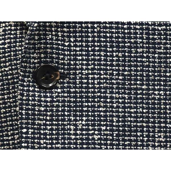 春夏物 ジャケット [SCABAL] スキャバル　オーダー生地使用　ベーシック2釦　紺系 ネイビー  [AB体][BB体]　メンズ　SCB-J53の画像