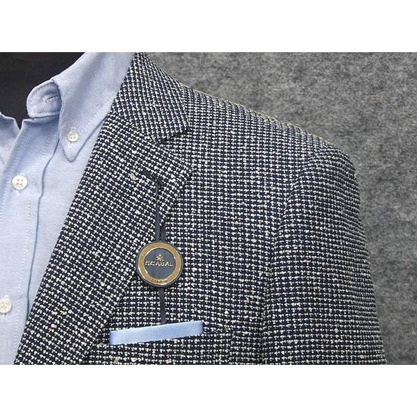 春夏物 ジャケット [SCABAL] スキャバル オーダー生地使用 ベーシック2