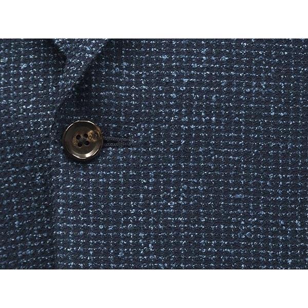 春夏物ジャケット [SCABAL] スキャバル　オーダー生地使用　ベーシック2釦　青紺系  [AB体][BB体]　メンズ　SCB-J54の画像