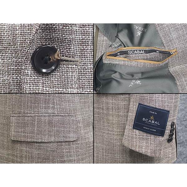 春夏物ジャケット [SCABAL] スキャバル オーダー生地使用 ベーシック2