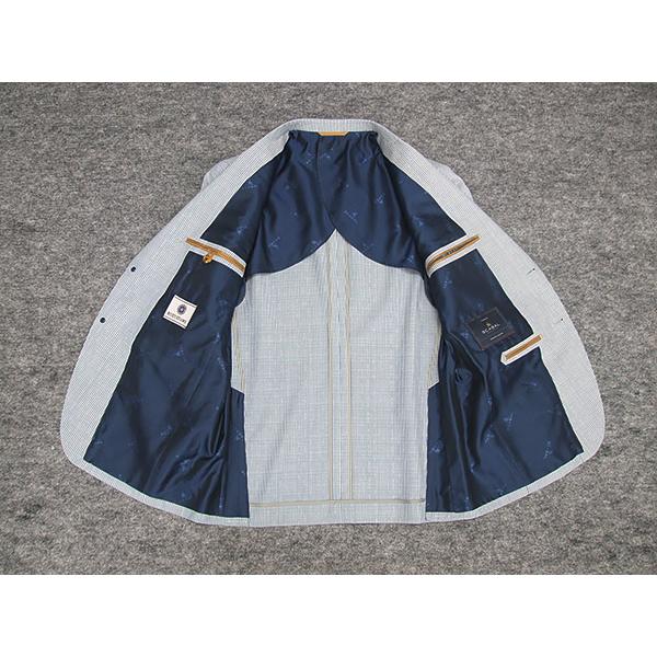 春夏物ジャケット [SCABAL] スキャバル オーダー生地使用 ベーシック2釦 青/無地調 [AB体][BB体] SCB-J60の画像