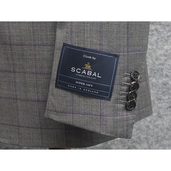 通年〜春夏物 [Scabal] スキャバル Super140sオーダー生地使用