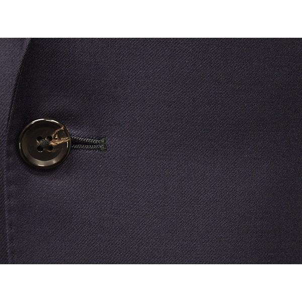 秋冬物 [Scabal] スキャバル スタイリッシュ2釦シングルスーツ 中紺