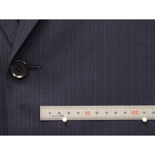 春夏物 ビッグサイズ 2パンツ ベーシック2釦シングルスーツ 紺系