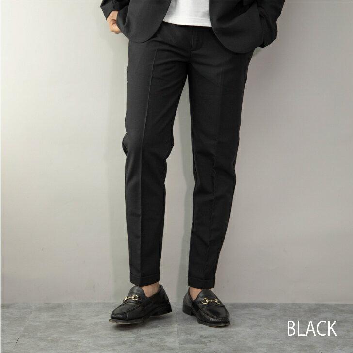 スラックス メンズ 黒 無地 ストレッチ スリム イージーパンツ トラウザーパンツ カジュアル ビジネス メール便送料無料 St Bk St Bk 背広屋石k 通販 Yahoo ショッピング
