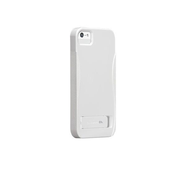 iphoneSEケース iphone5sケース iphone5ケース POP スタンド with Stand Case ホワイト/White スタンド機能付きケース case-mate ケースメート｜dyn