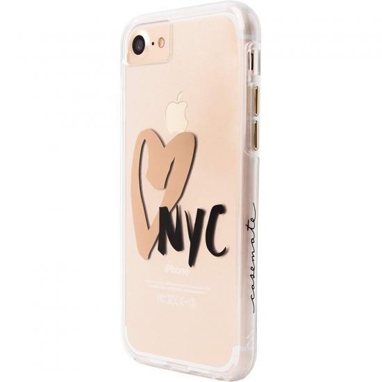 iPhone SE(第3世代/第2世代)/8/7/6s/6 対応 ケース Naked Tough City Print NY I HEART NYC ニューヨーク 耐衝撃 クリアケース Case-Mate | Case-Mate | 01