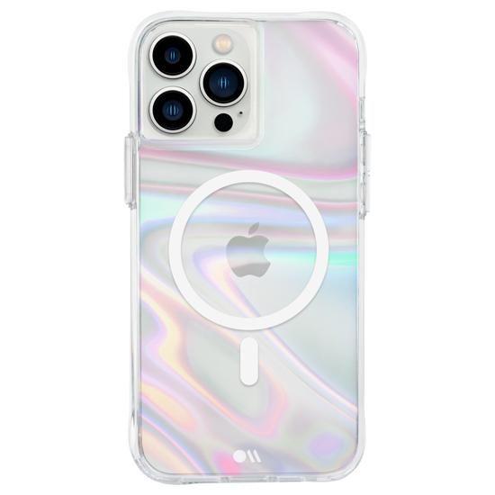 iPhone 13 Pro Max/12 Pro Max 兼用 ケース Soap Bubble MagSafe対応 シャボン玉デザイン グラデーション 耐衝撃 カバー Case-Mate | Case-Mate