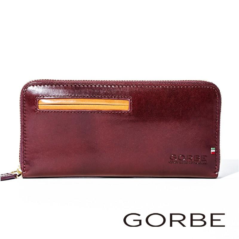 財布 長財布 本革財布 メンズ 男性 ゴルべ GORBE イタリアンレザー 