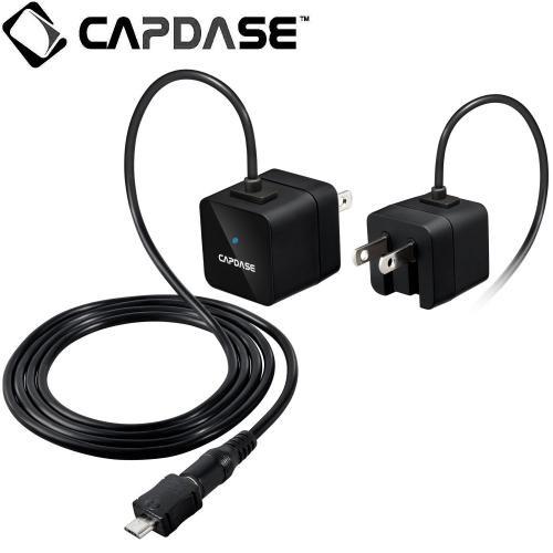CAPDASE Universal Power Adapter Atom-micro USB, Black (PSE マーク付き) : アス ...