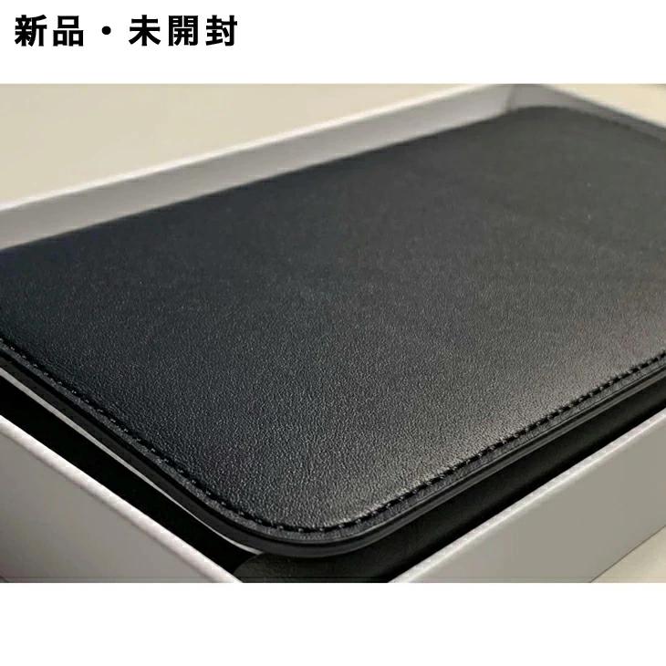 iPhone XS Apple純正 X / レザーフォリオ・ブラック 新品 (XS用