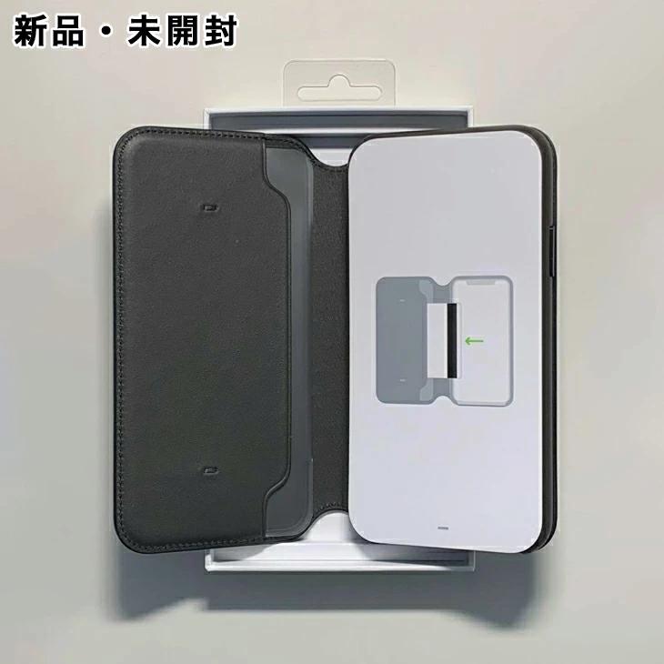 iPhone XS Apple純正 X / レザーフォリオ・ブラック 新品 (XS用