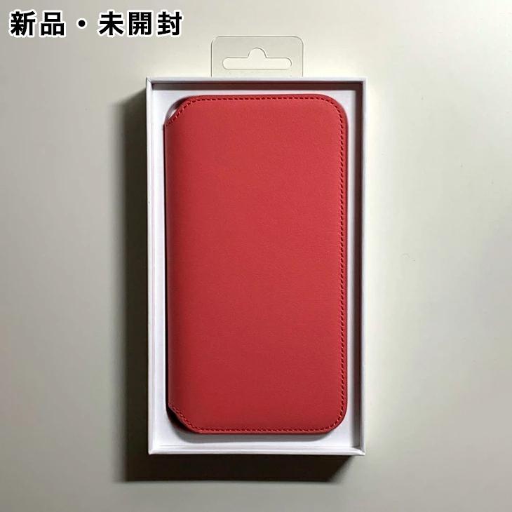 iPhone X Apple純正 / XS レザーフォリオ・ピオニーピンク 新品