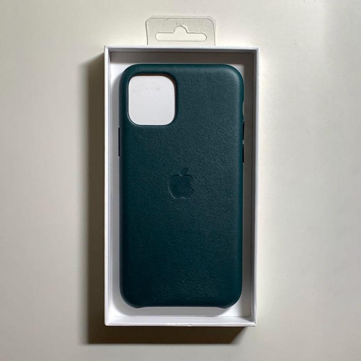 iPhone 11 Pro Apple アップル 純正 レザーケース・フォレスト iPhone 11 Pro Apple アップル 純正 レザーケース・フォレスト