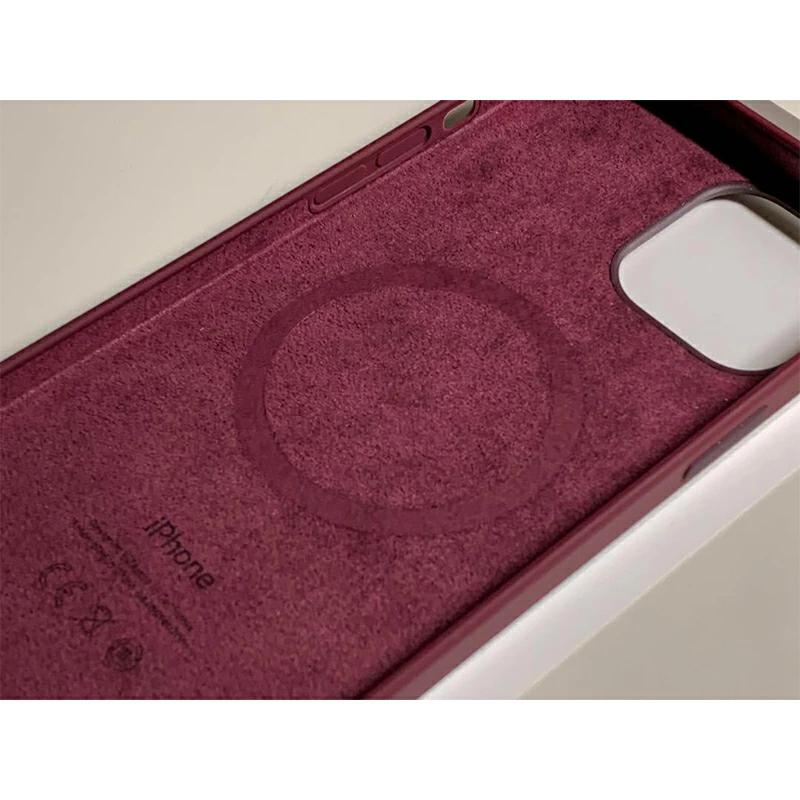 【新品】純正 iPhone 12 / 12 Pro シリコンケース・プラム iPhone 12 Pro Max Apple純正 MagSafe対応 シリコンケース・プラム