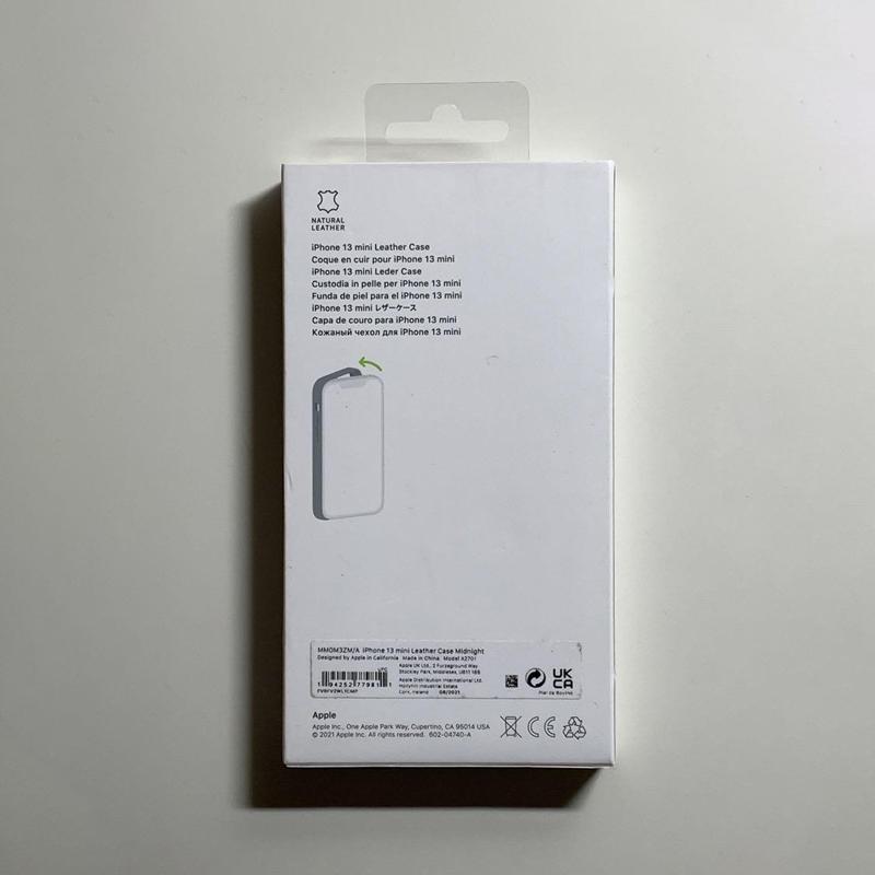 Apple アップル 純正 iPhone 13 mini レザーケース Apple アップル 純正 iPhone 13 mini レザーケース