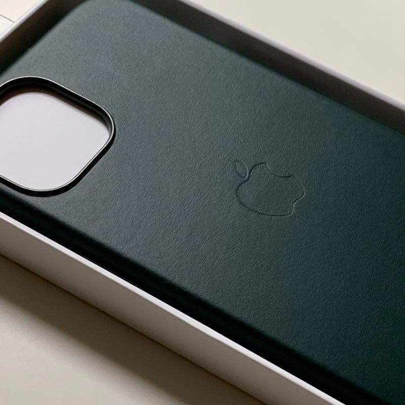Apple アップル 純正 iPhone 13 レザーケース・セコイアグリーン Apple アップル 純正 iPhone 13 レザーケース・セコイアグリーン