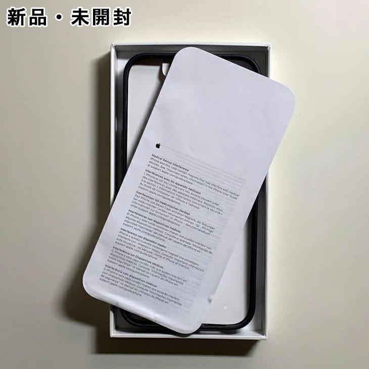 iPhone 13 Apple アップル 純正 レザーケース・ミッドナイト 新品