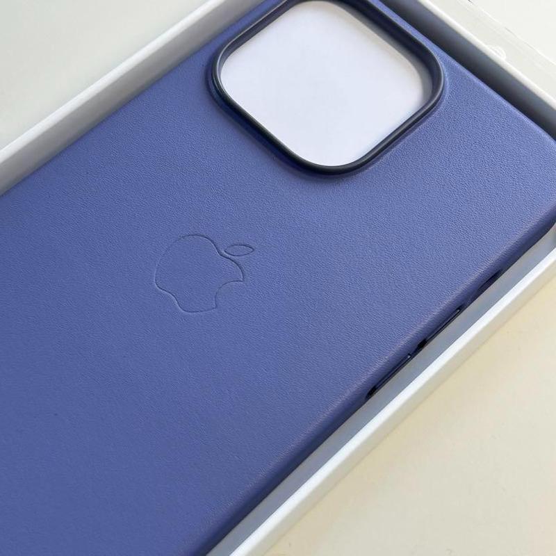 iPhone 13 Pro Apple アップル 純正 レザーケース・ウィステリア iPhone 13 Pro Apple アップル 純正 レザーケース・ウィステリア
