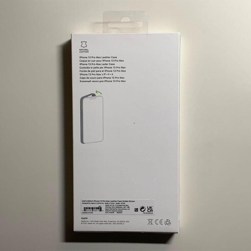 iPhone 13 Pro Max Apple純正 MagSafe対応 Maxレザーケース