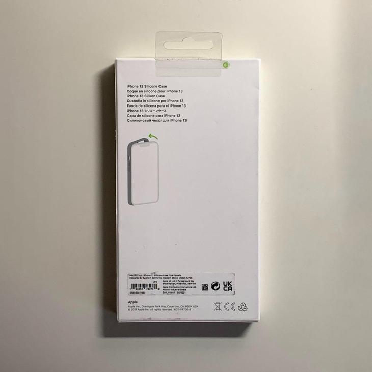 iPhone13pro 128GB本体 Apple純正ピンクケースセット Apple 純正 iPhone 13 Pro Max シリコンケース ピンクポメロ