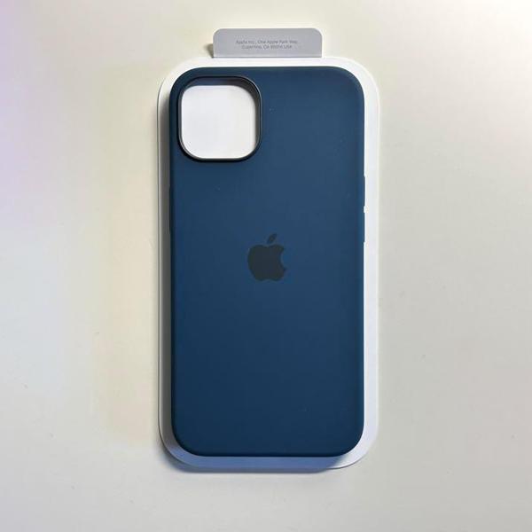 iPhone 13 Apple アップル 純正 シリコンケース・アビスブルー iPhone 13 Apple アップル 純正 シリコンケース・アビスブルー