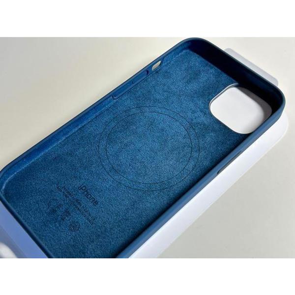 iPhone 13 Apple アップル 純正 シリコンケース・アビスブルー iPhone 13 Apple アップル 純正 シリコンケース・アビスブルー