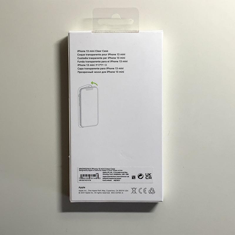 iPhone 13 mini Apple アップル 純正 クリアケース 新品 iPhone 13 mini Apple アップル 純正 クリアケース 新品