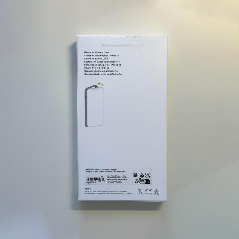 iPhone 14 Apple アップル 純正 シリコンケース・ミッドナイト iPhone 14 Apple アップル 純正 シリコンケース・ミッドナイト