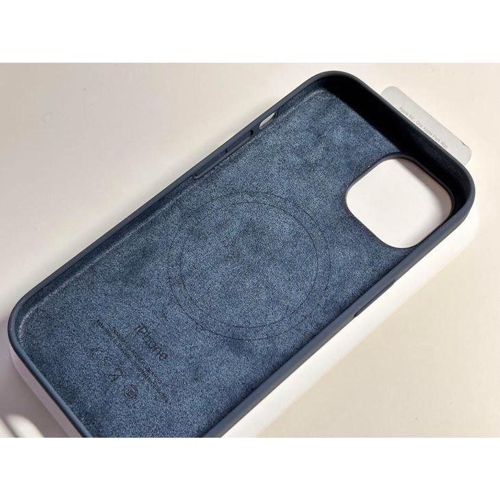 iPhone Apple アップル 純正 15 シリコンケース・ストームブルー iPhone Apple アップル 純正 15 シリコンケース・ストームブルー