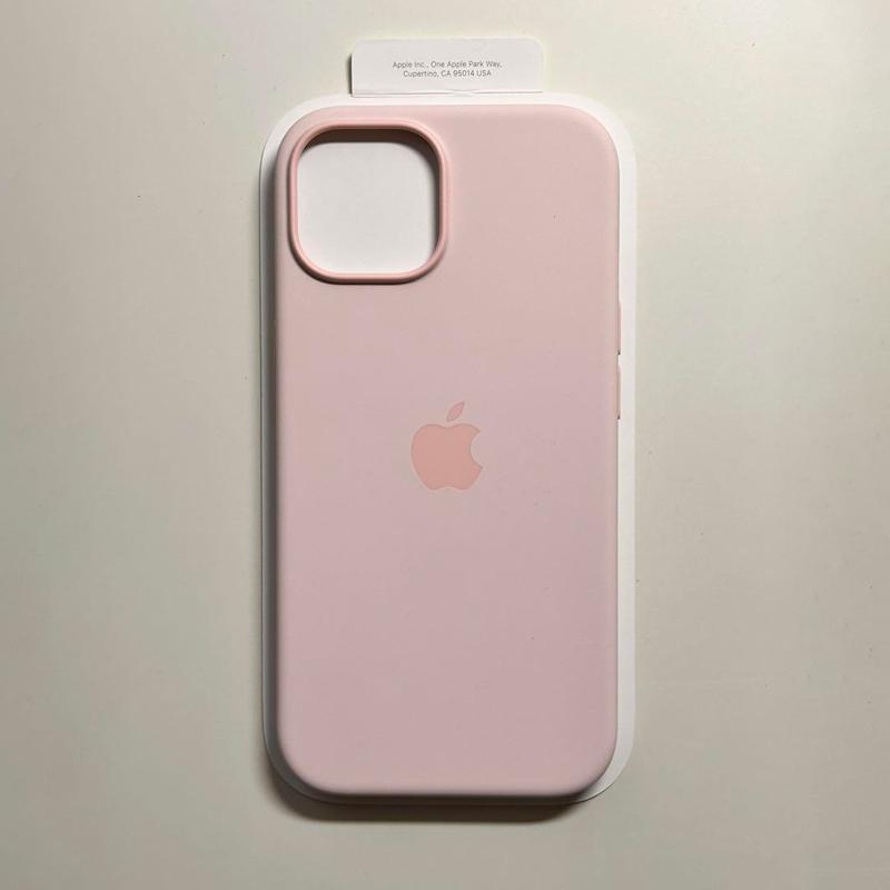 iPhone Apple アップル 純正 15 シリコンケース・ライトピンク iPhone Apple アップル 純正 15 シリコンケース・ライトピンク