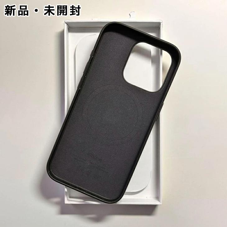 iPhone Apple アップル 純正 15 Pro ファインウーブンケース・ブラック