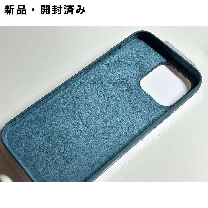 iPhone Apple純正 MagSafe対応 16 Pro Max シリコンケース・レイク