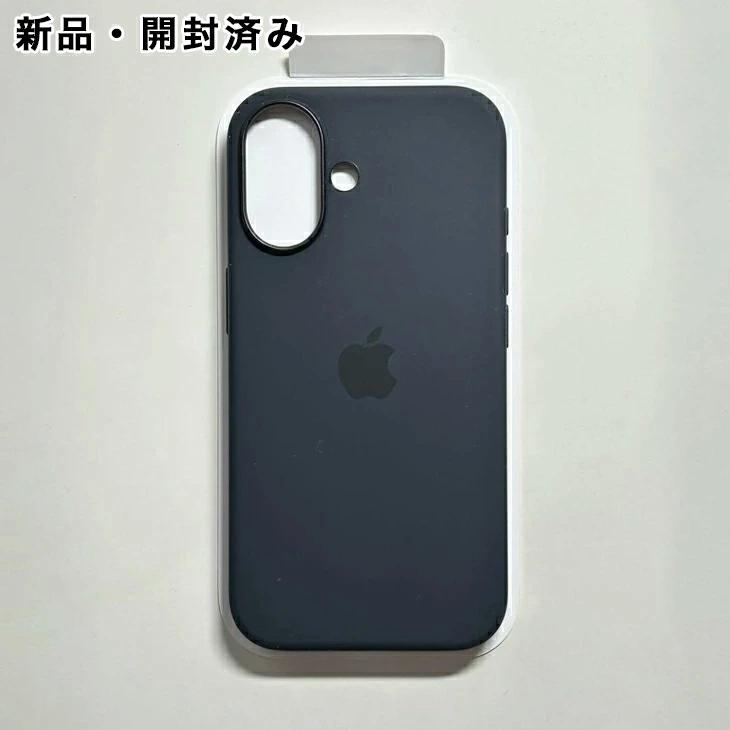 iPhone 16 Pro ブラックシリコンケース 箱付　純正　Apple Apple 純正 iPhone16 シリコーンケース ブラック MagSafe対応 黒