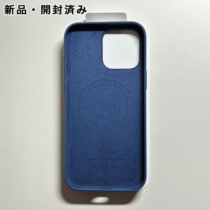 iPhone Apple純正 MagSafe対応 16 Pro Max シリコンケース・デニム