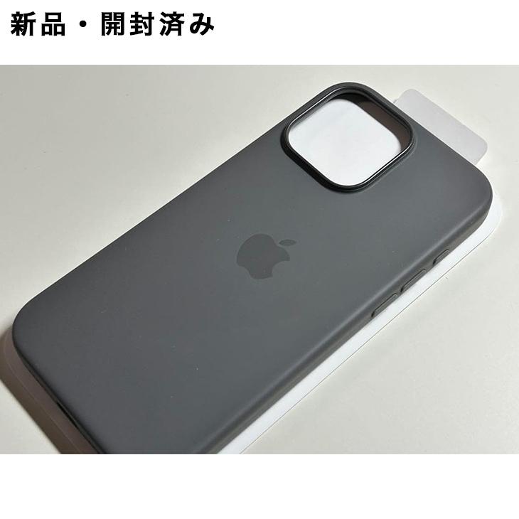 【新品】純正 iPhone 16 Pro シリコンケース・ストーングレイ① MagSafe対応iPhone 16 Pro Maxシリコーンケース – ストーングレイ