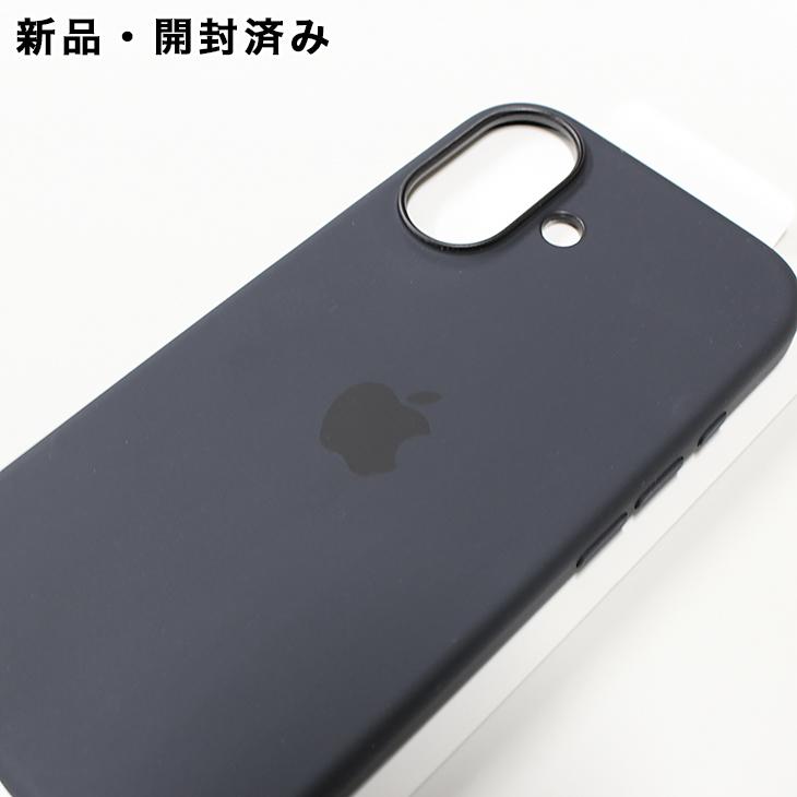 iPhone Apple純正 MagSafe対応 17 シリコンケース・ブラック 新品