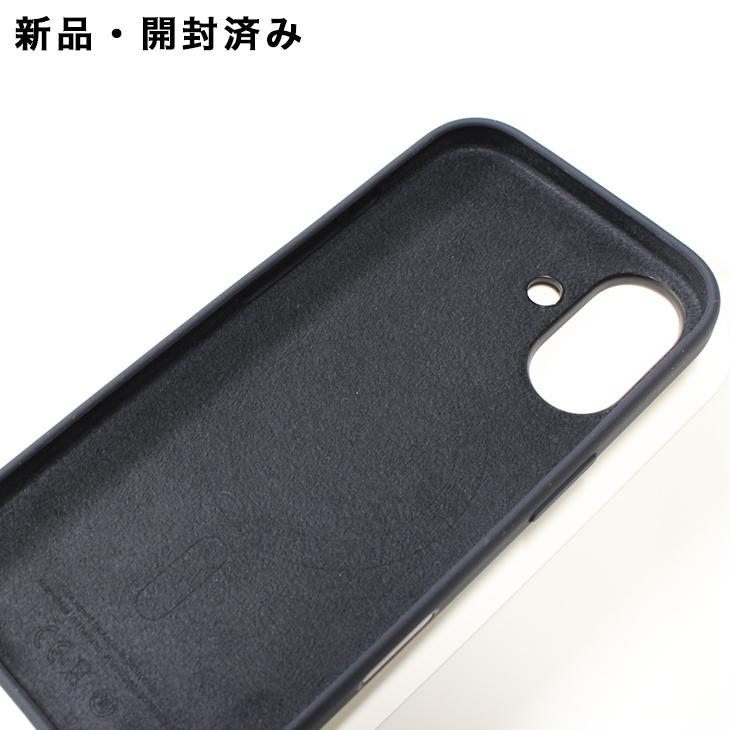 iPhone Apple純正 MagSafe対応 17 シリコンケース・ブラック 新品