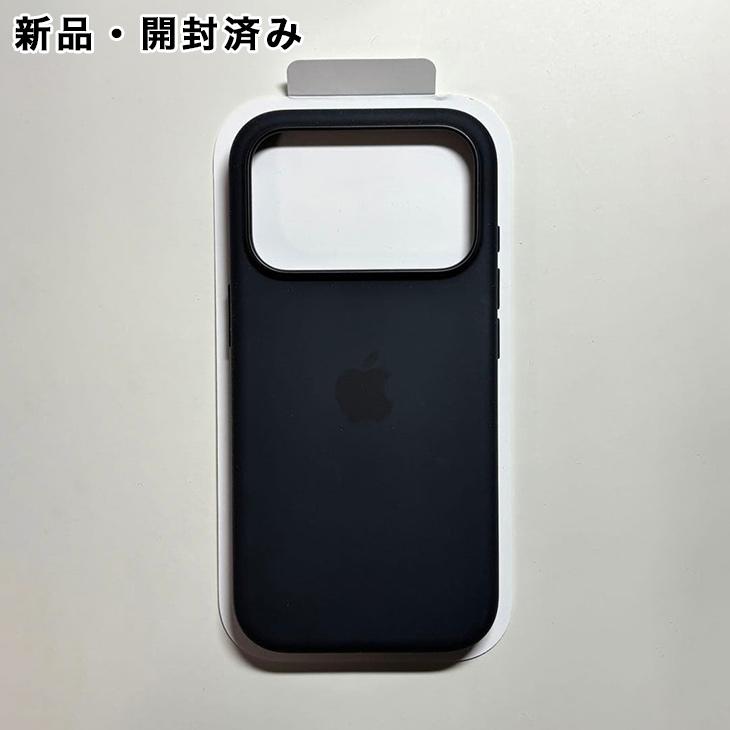 【未使用未開封】iPhone 17pro ケース　純正 iPhone Apple純正 MagSafe対応 17 Pro シリコンケース・ブラック 新品