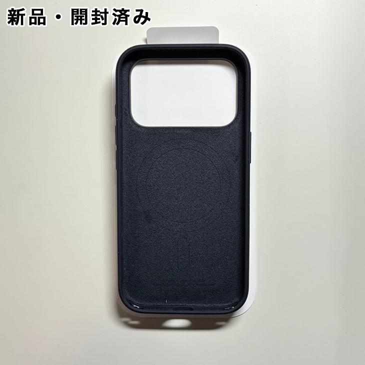 iPhone Apple純正 MagSafe対応 17 Pro シリコンケース・ブラック 新品