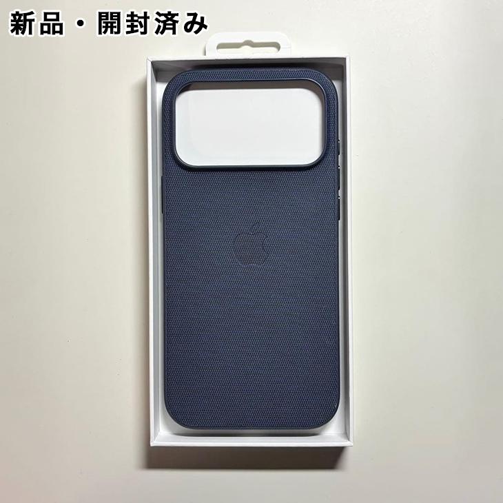 Apple iPhone 17 Pro MAXテックウーブンケース ブルー iPhone 17 Pro Max TechWoven Case with MagSafe - Blue - Apple