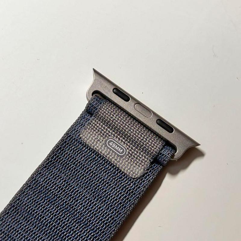 Apple - 【新品・箱なし】純正 アップルウォッチ 49mm L アルパインループ・ブルー③ Apple Watch アップル 純正 アップルウォッチ 49mm L アルパイン