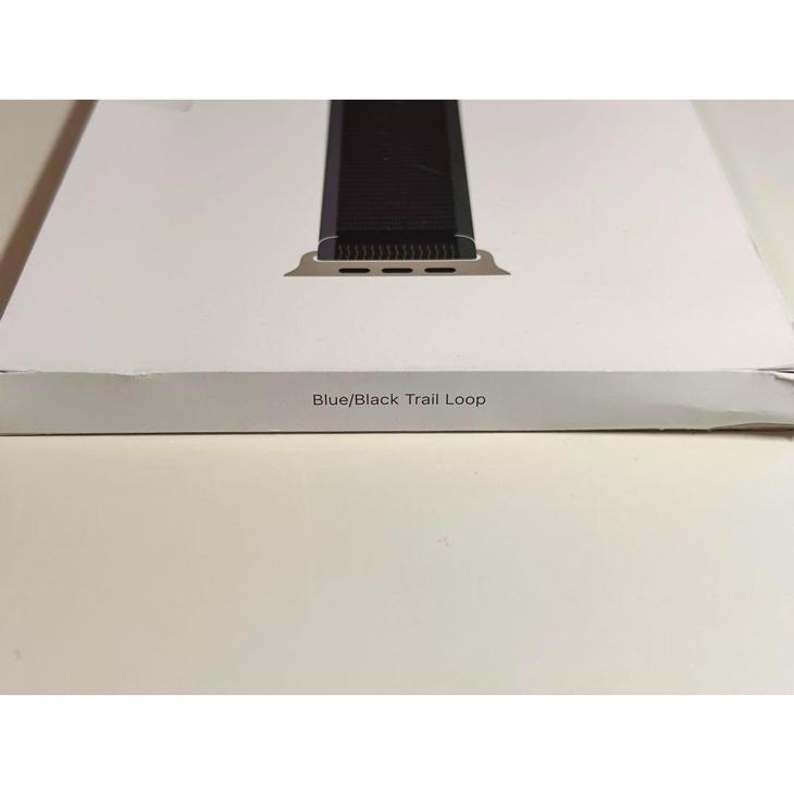 【新品・箱なし】純正 アップルウォッチ49mm M/Lトレイルループ・ブルー③ Apple Watch アップル 純正 アップルウォッチ 49mm M/L トレイル