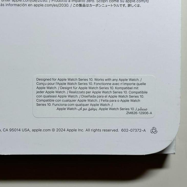 Apple Watch Apple純正 アップルウォッチ 40mm スポーツループ・インク 