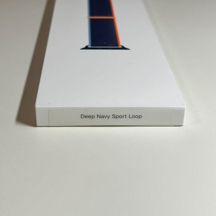 新品・未開封44mmディープネイビースポーツループ+WATCH充電器 Apple Watch Apple純正 アップルウォッチ 44mm スポーツループ