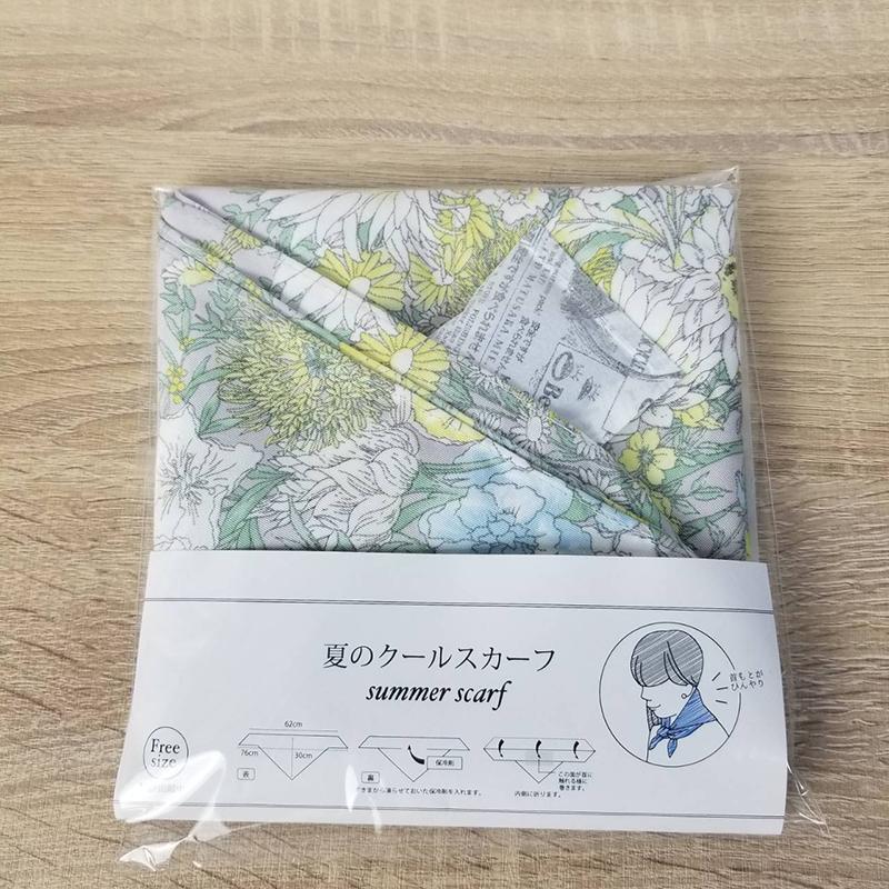 夏のクールスカーフ 保冷剤１つ付き |  | 10